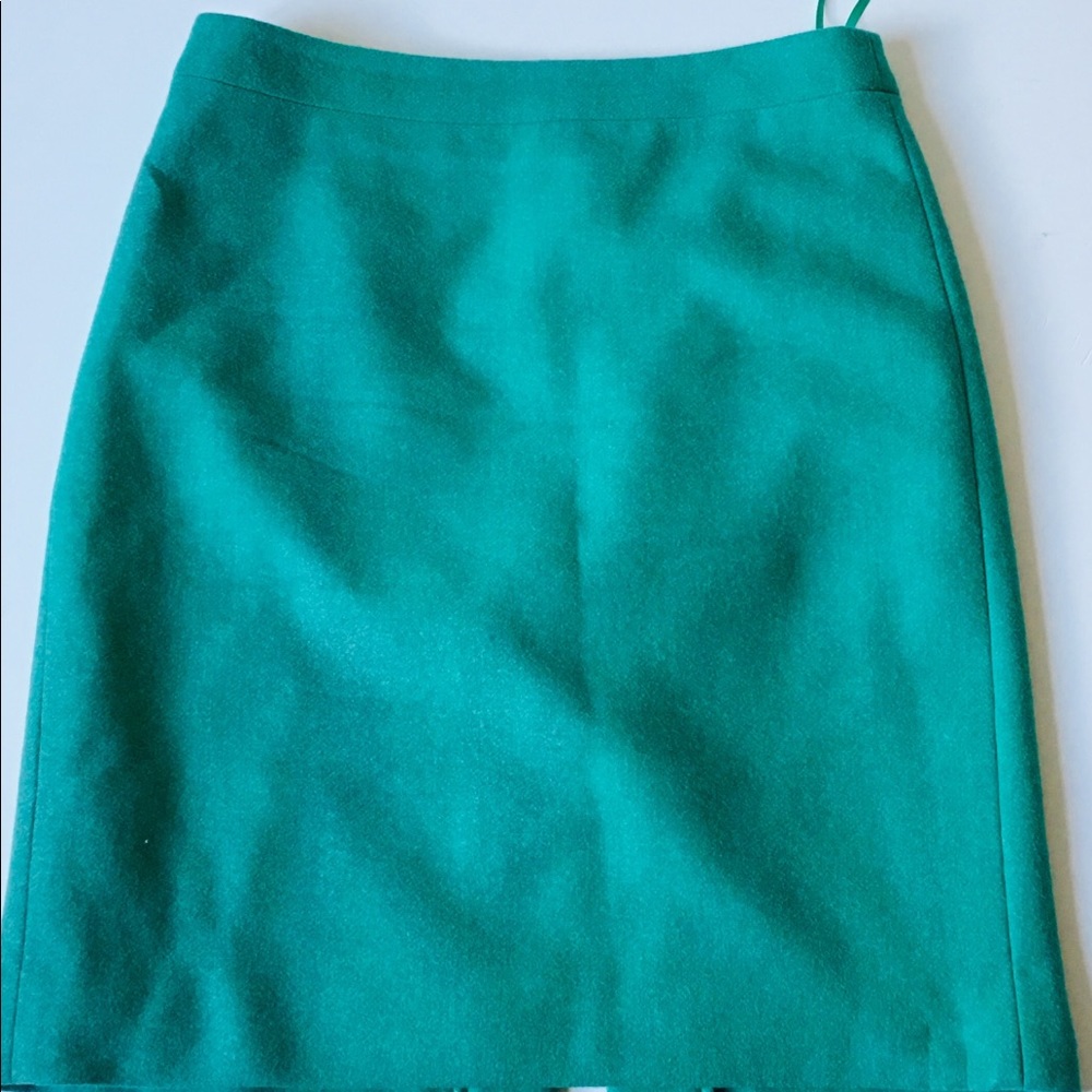 J. Crew Teal Pencil Skirt